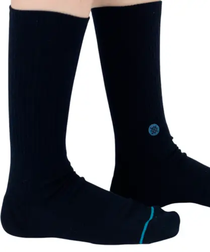 Meia Stance Icon Solids Dark Navy