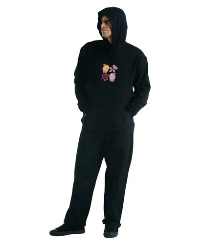 Moletom Volcom Canguru Earth Tripper Preto