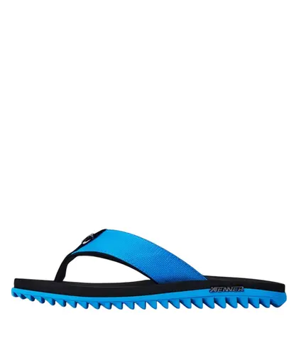 Chinelo Kenner Kivah Azul Turquesa e Preto