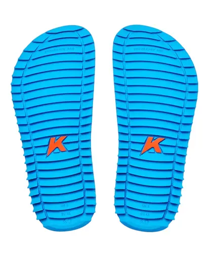 Chinelo Kenner Kivah Azul Turquesa e Preto