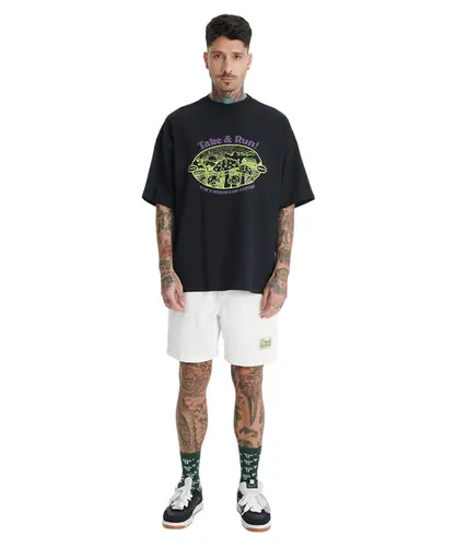 Camiseta Baw New Over Ribs Mushroom Hunters