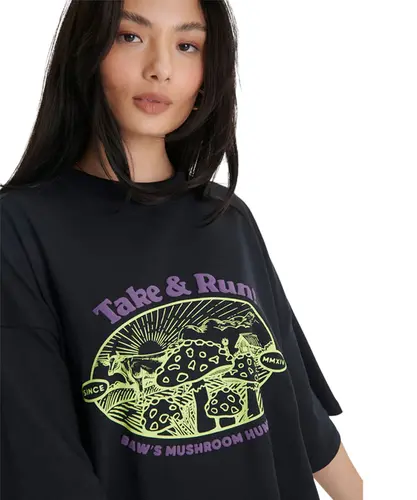 Camiseta Baw New Over Ribs Mushroom Hunters