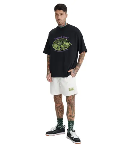 Camiseta Baw New Over Ribs Mushroom Hunters