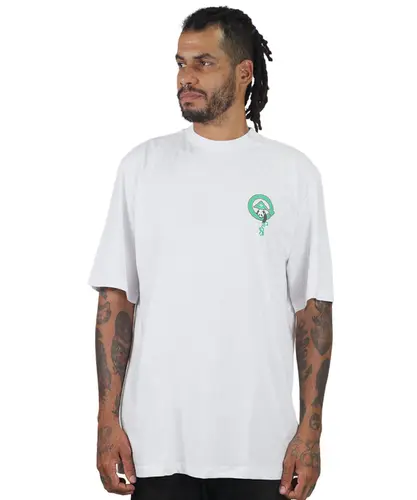 Camiseta LRG Panda Script Grab Branco