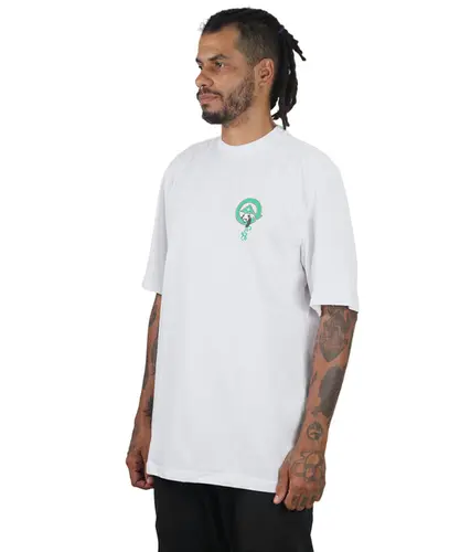 Camiseta LRG Panda Script Grab Branco