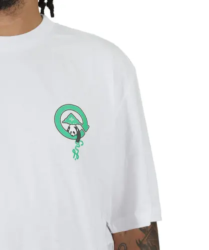Camiseta LRG Panda Script Grab Branco