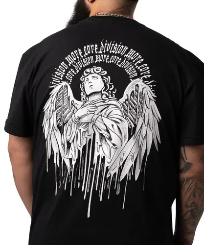 Camiseta Oversized MCD Anjo Derretido Preto
