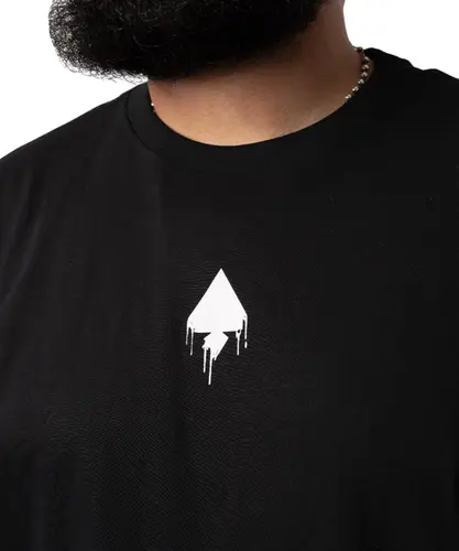 Camiseta Oversized MCD Anjo Derretido Preto