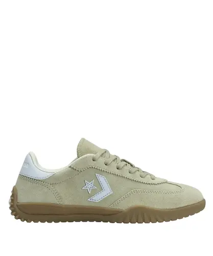Tênis Converse Run Star Trainer Seasonal Suede Bege Marrom