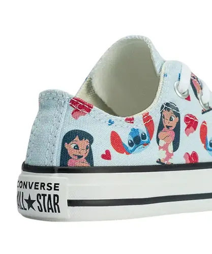 Tênis Converse x Disney Stitch Chuck Taylor All Star Infantil Azul