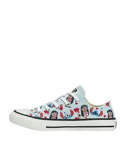 Tênis Converse x Disney Stitch Chuck Taylor All Star Infantil Azul