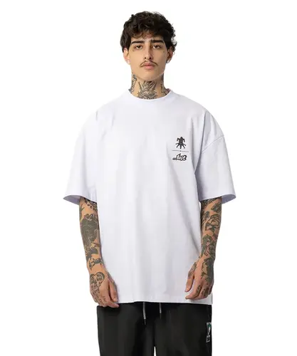 Camiseta Lost + Joker Clean Branco