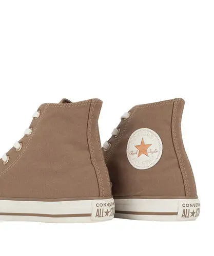 Tênis Converse Chuck Taylor All Star Summer Metals Cano Alto Cogumelo Amêndoa