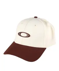 Boné Oakley Aba Curva Tincan Cap White Red